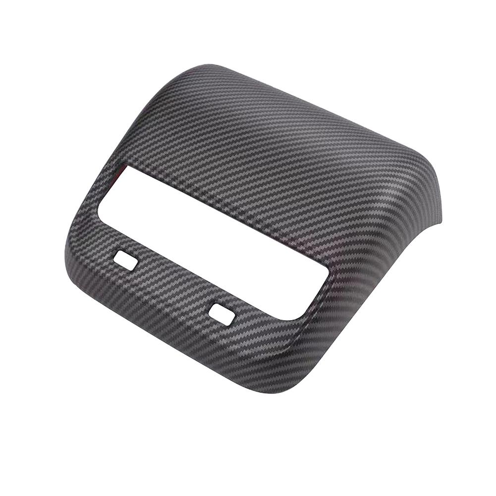 For Tesla Model 3 2017-2025 Model Y 2019-2025 Car Rear Air Vent Outlet Cover Auto Interior Trim Sticker Back Exhaust Vent Cover