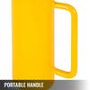 Hydraulic Cylinder Jack, 20 Ton Solid Ram Hydraulic Cylinder, 6 Inch Stroke Single Acting Hydraulic Cylinder, with Quick Connector Portable Hydraulic