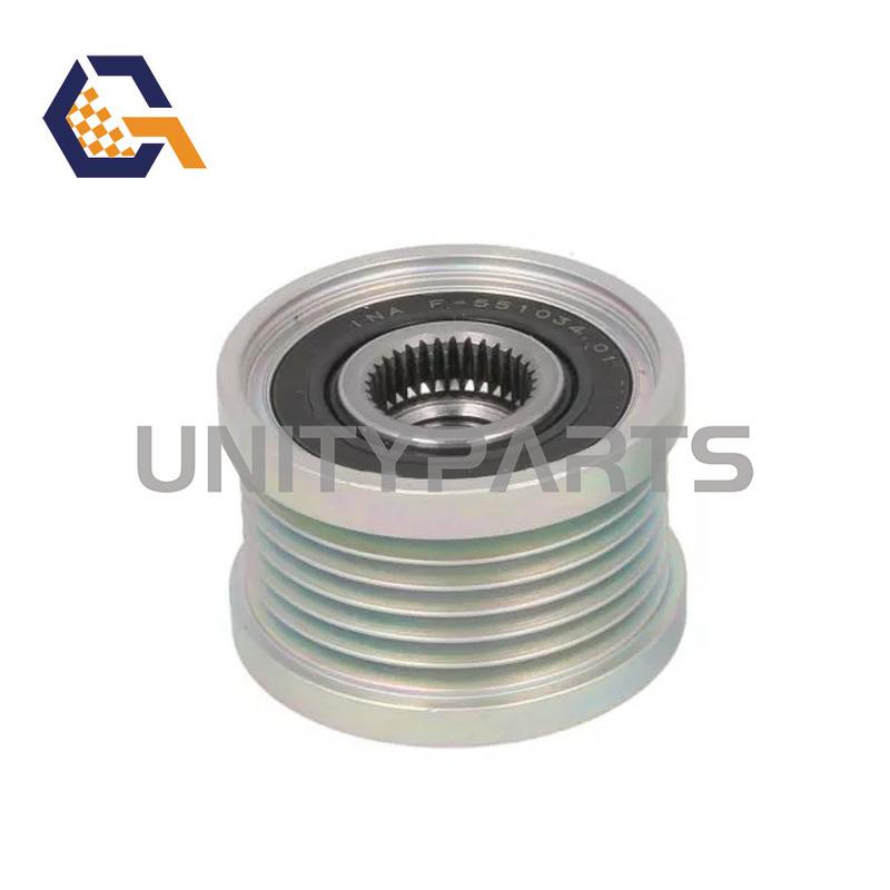 For NISSAN X-TRAIL TIIDA TEANA VERSA 1.8 2.0 2004- Alternator Freewheel Clutch Pulley 23151-EN20A F-551034 535009310 23151EN20A