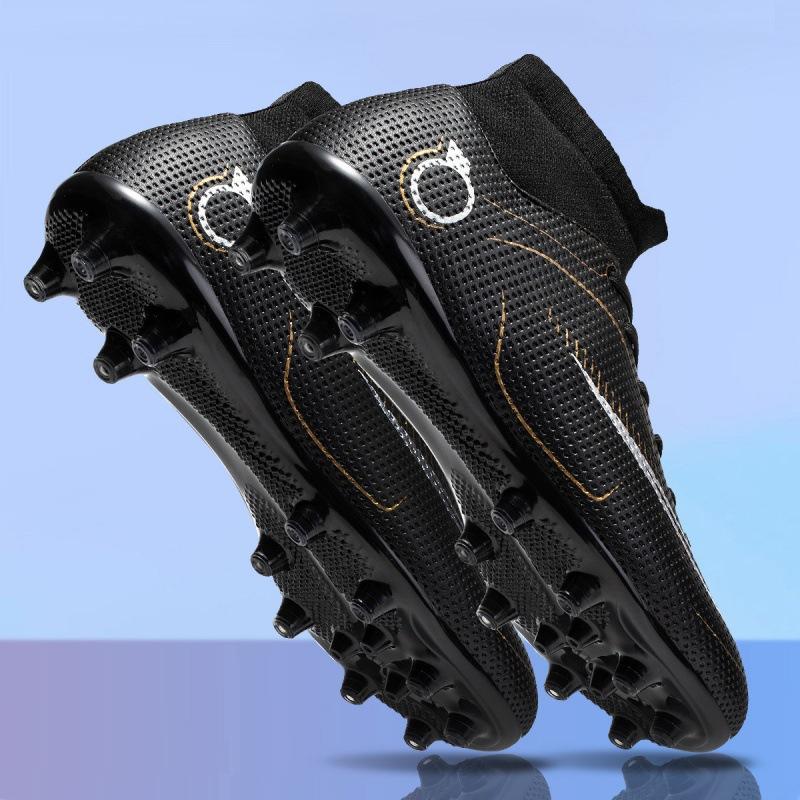 2025 summer European Cup new high-top football shoes youth adult AG long nails TF broken nails training football shoes
