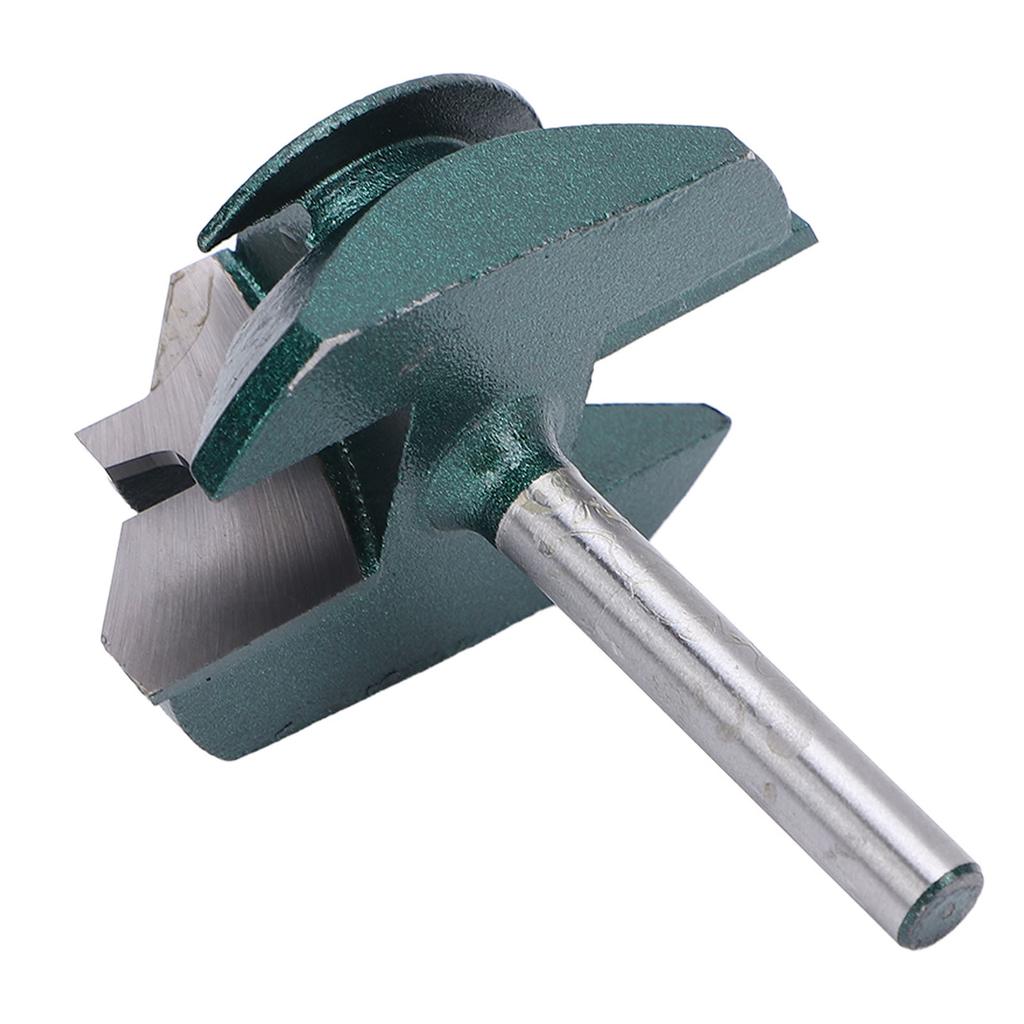 Wood Router Bit 45 Degree Locking Miter Joint Bit for Woodworking Projects 1/4 Inch Shank 2 Inch Cut