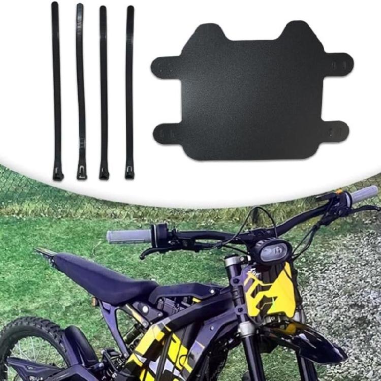 Number Plate ABS License Plate set Bike Modification for Electric Bikes Featuring Easy Installation Robusts for Sur-Ron