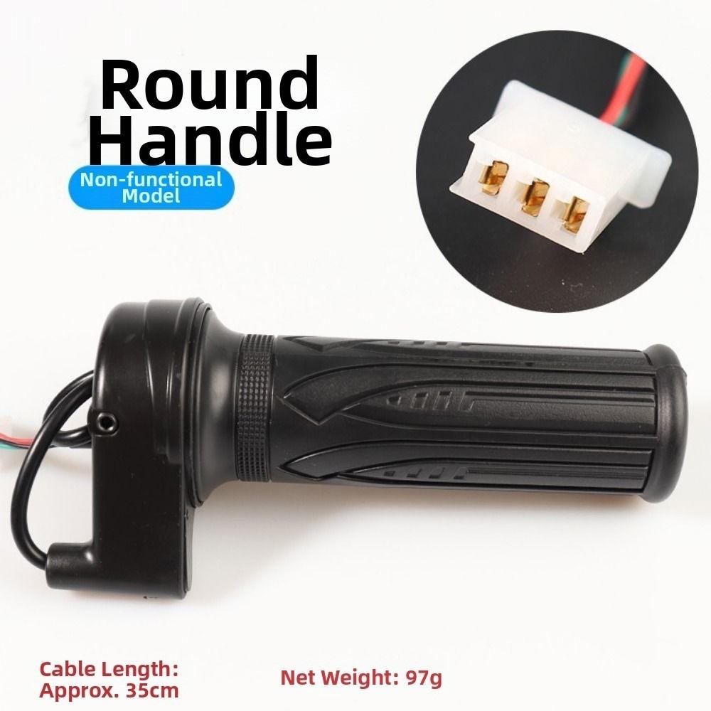 Black Electric Vehicle Handlebar Multistyles E-Bike Twist Throttle Reverse Switch Accessories