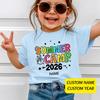 Custom Summer Camp Shirt, Personalized Camp Tee, Custom Name Camp Shirt, Camp Counselor Gift, Camp Crew T Shirt