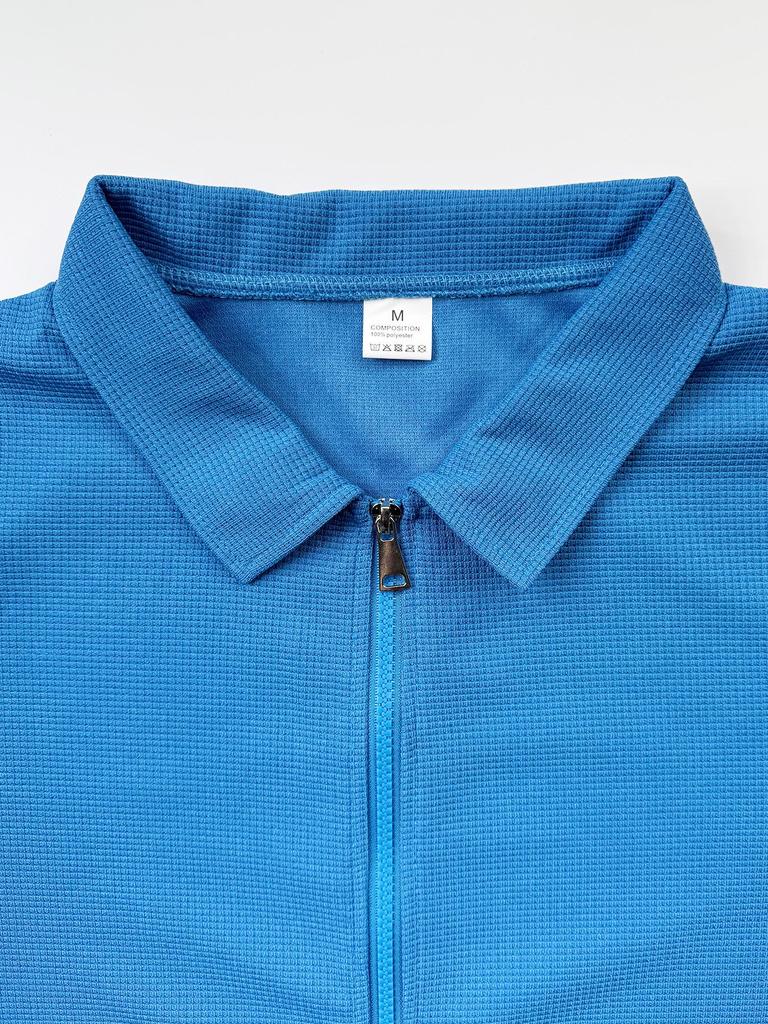 2025 Herren Slim Fit Lässige Strickjacke Jacke - Frühling/Herbst, Reißverschlusstaschen, Reverskragen, Uni-Farbe
