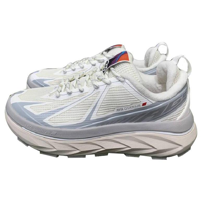 

New Anta Cushioning Wear Resistant Low Top Running Shoes Men s White 112346606A-8 43