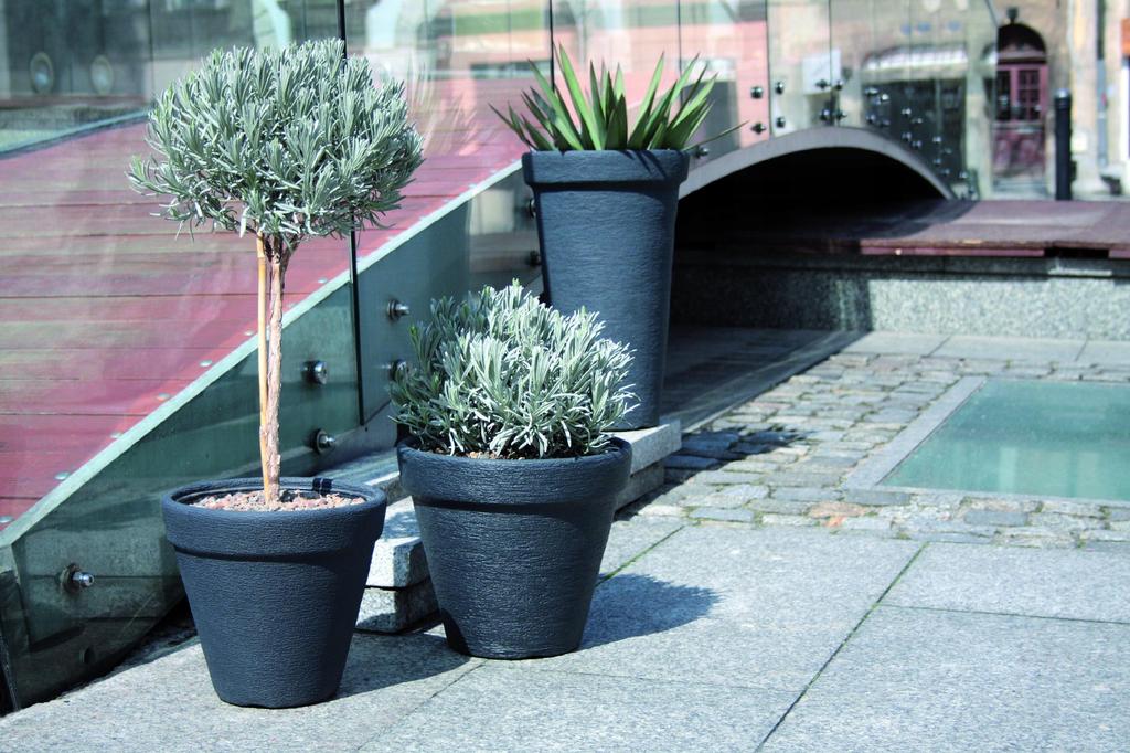 Klassischer DBC40 Runder Blumentopf | Terrakotta