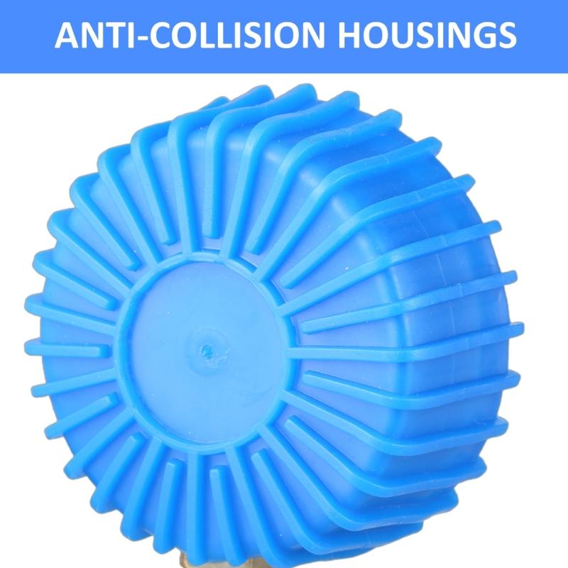 Professional Manifolds Gauge Aluminum Pressure Gauge Air Conditioner Charging Pressure Gauge Suitable for R22/R134/R404