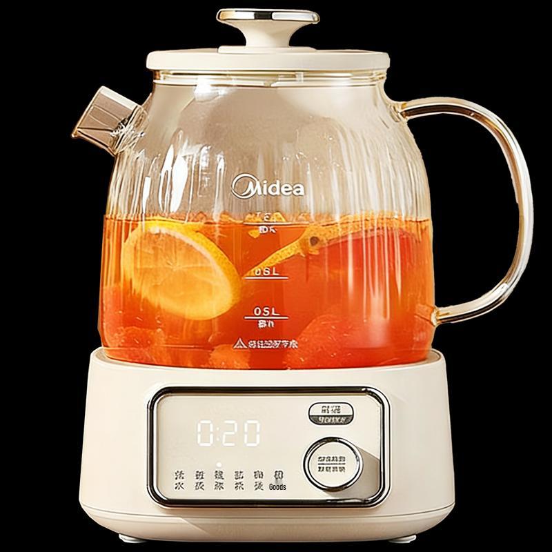 Midea 1.2L Full Glass Electric Wellness Kettle