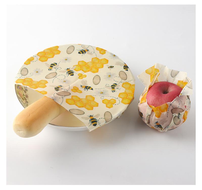 Beeswax Food Wrap Roll - Degradable & Food Grade for Preserving Fruits and Vegetables