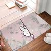 Miffy entrance mat, stylish, non-slip, washable, quick-drying, absorbent, and fully washable, perfect for indoor and outdoor use. Fluffy bath mat, doo