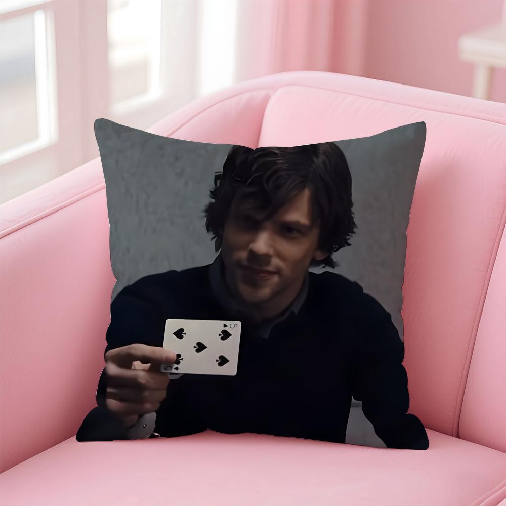N-Now You S-See Me Movie Cushion Cover Home & Car Multi-Scene Pillow Cover - Reversible, Soft & Durable for Daily Use