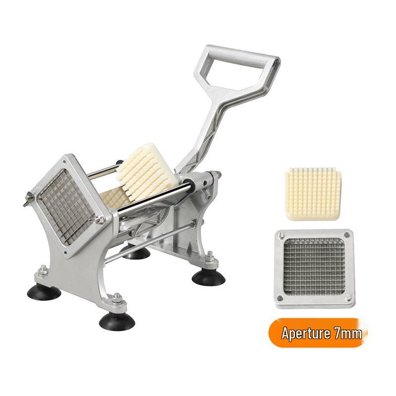Commercial & Household Vegetable & Potato Cutter: Dice & Strip Cucumbers, Carrots, Lettuce, Onions, and More
