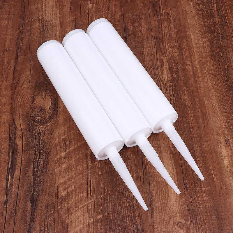 1/3 Stück Haus Wiederverwendbare Quetsch-Dichtstoffkappen Dichtstoff-Tube Leere Tube Nachfüllbare Dichtstoffflasche Werkzeug