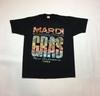 Vintage Jerzees Tee Shirt Large Mardi Gras New Orlean 1992 Black