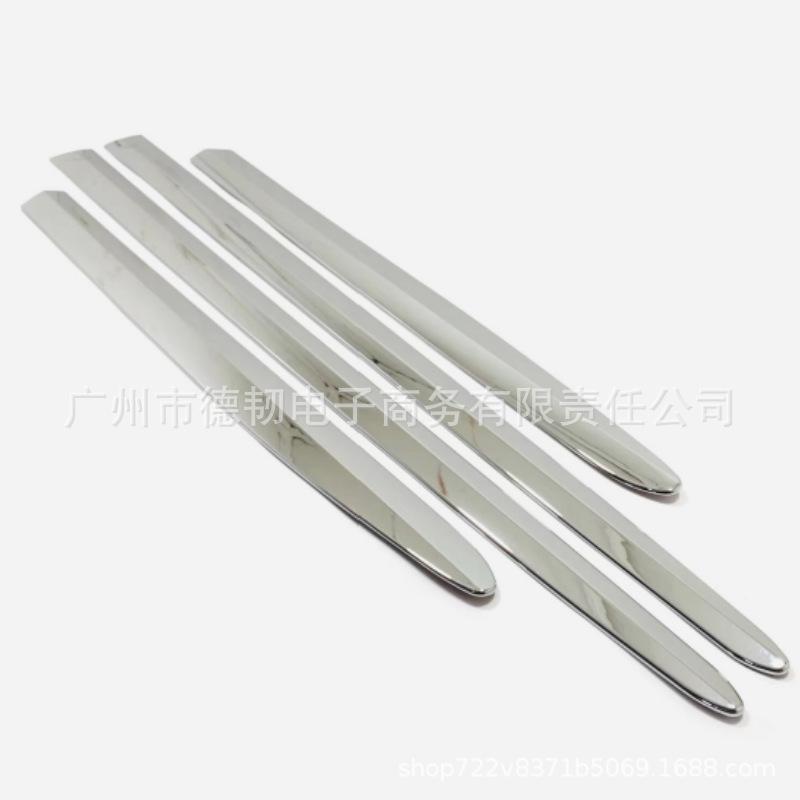 Fits 2015-2022 Honda Odyssey: Anti-Scratch Chrome Door Edge Trim Strip