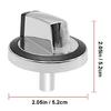5 Pieces Universal Switch Knobs Durable Oven Stove Knob Assembly Easy to Install
