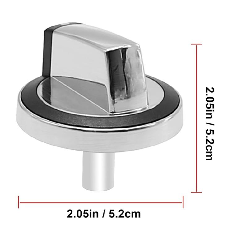 5 Pieces Universal Switch Knobs Durable Oven Stove Knob Assembly Easy to Install