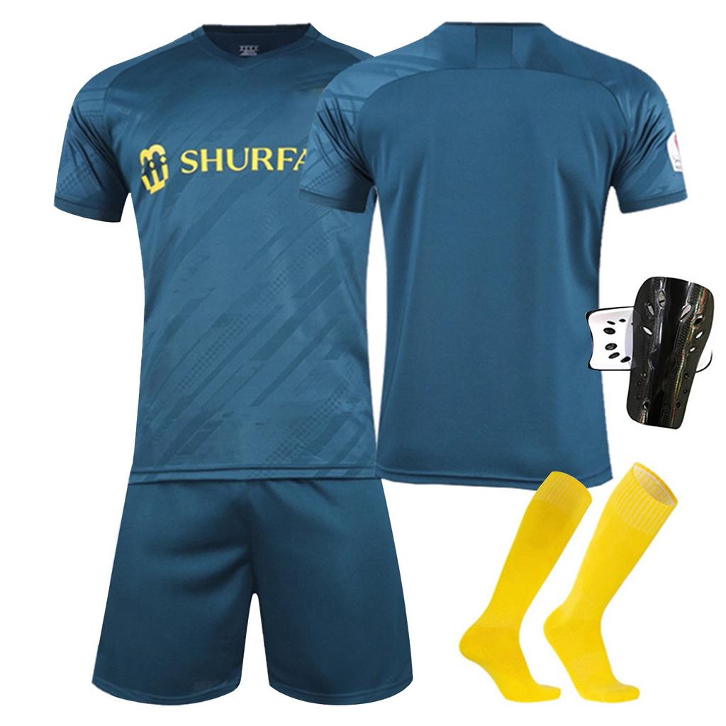 Football Jerseys Shorts Socks Set New Season Shorts Socks Legging Adult Children Sizes Outfits
