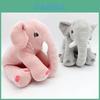 Plush Elephant Toy Doll For Kids Soft Stuffed Animal Gift With Pp Cotton Filling