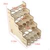 Craft Paint & Brush Organizer Rack, Holds Up To Bottles and Brushes ,