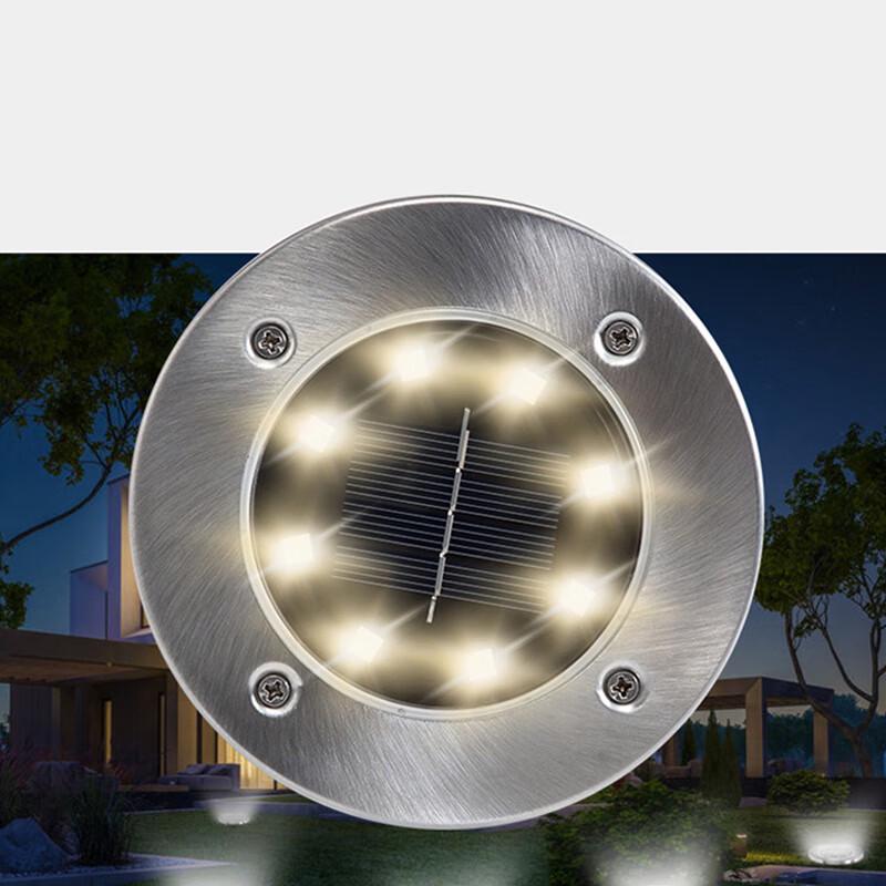 Luces LED Solares para Jardín Beigong Empotrables