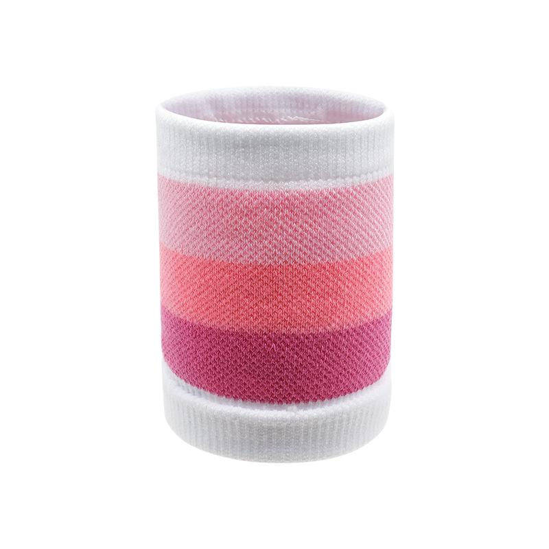 Solid Color Sweat-Absorbing Wristband for Sports & Fitness