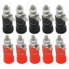 10Pcs Binding Post Banana Plugs JS-910B JS-919 Jack Socket Mounter  for Speaker Audio