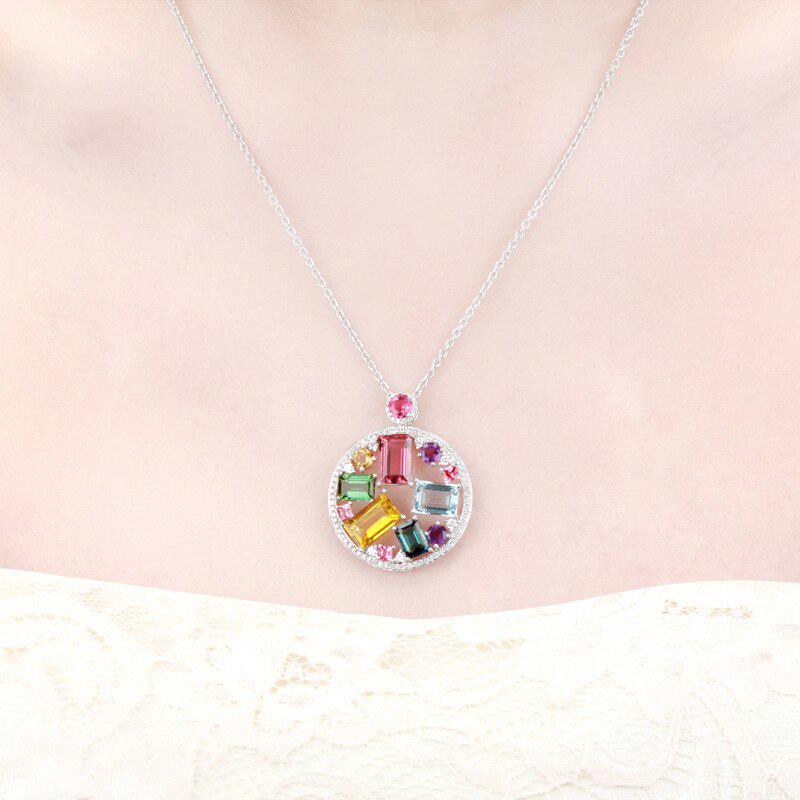 Изысканный женский кулон — фото 5