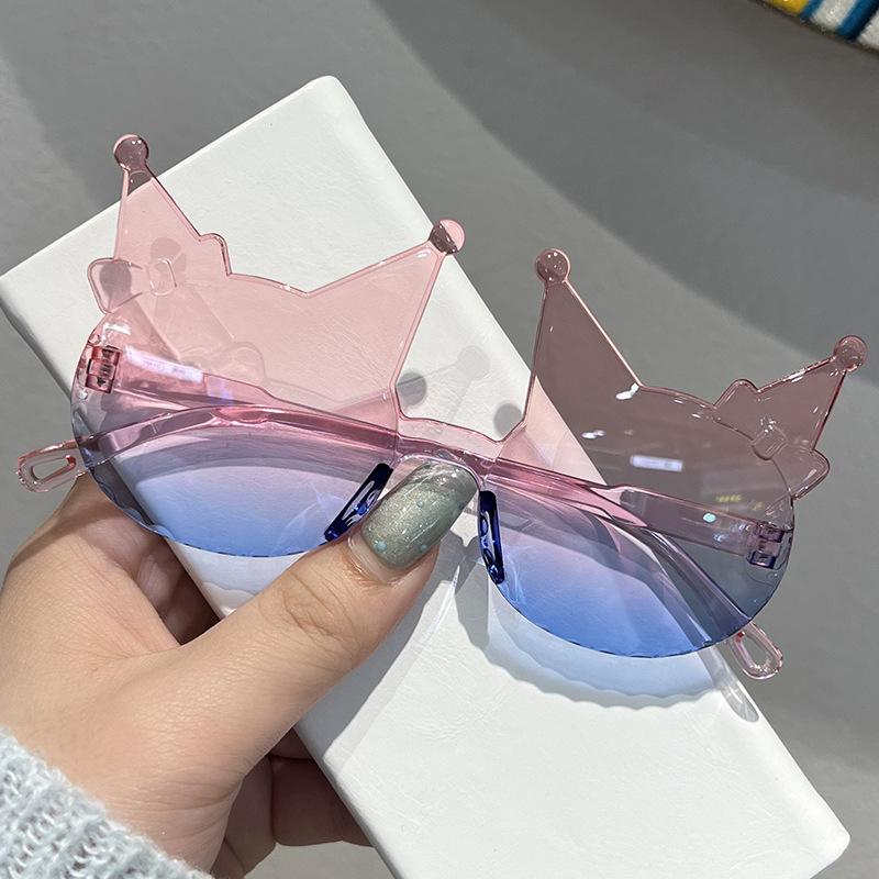 New Children Cute Cartoon Sunglasses Boys Girls Colors Outdoor Kids Sun Protection Sunglasses Baby Sport Shades Glasses