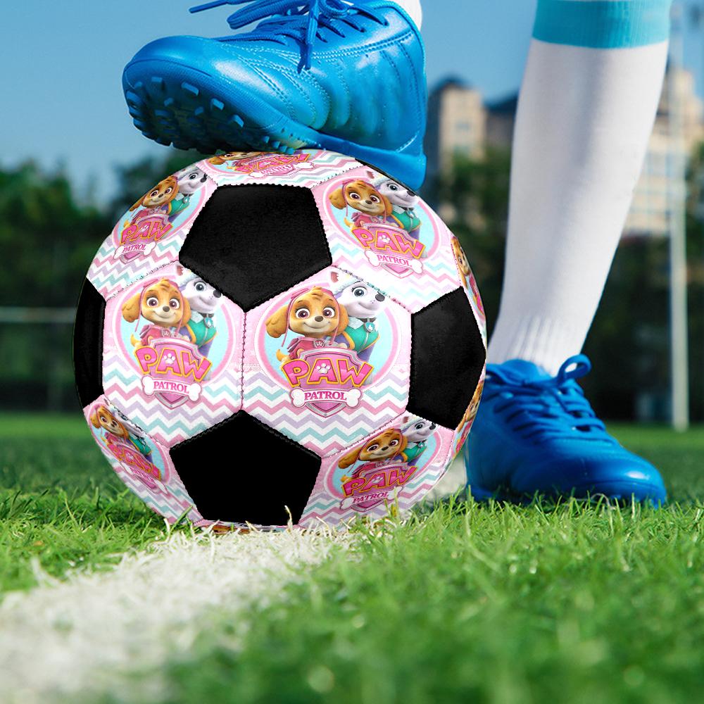 PAW Patrol Theme Size 5 Soccer Ball, Suitable for Both Indoor and Outdoor Matches, a Gift Suitable for Everyone.
