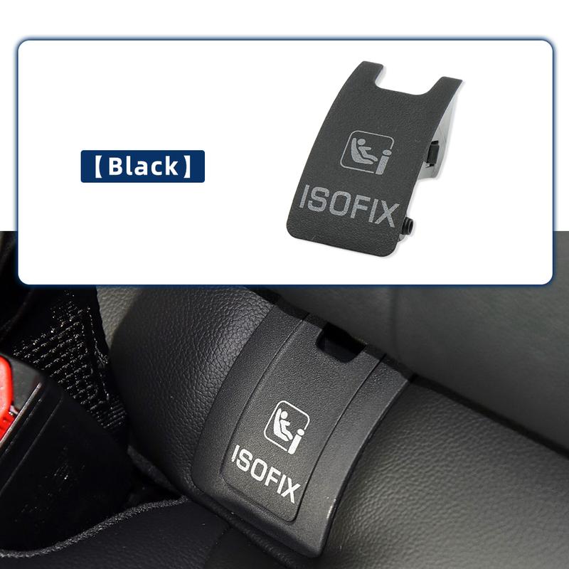 Child Seat Isofix Trim Cover For Jaguar XFL XEL F-Pace Land Rover Range Rover Car Rear Child Seat Cover Interior Accessories