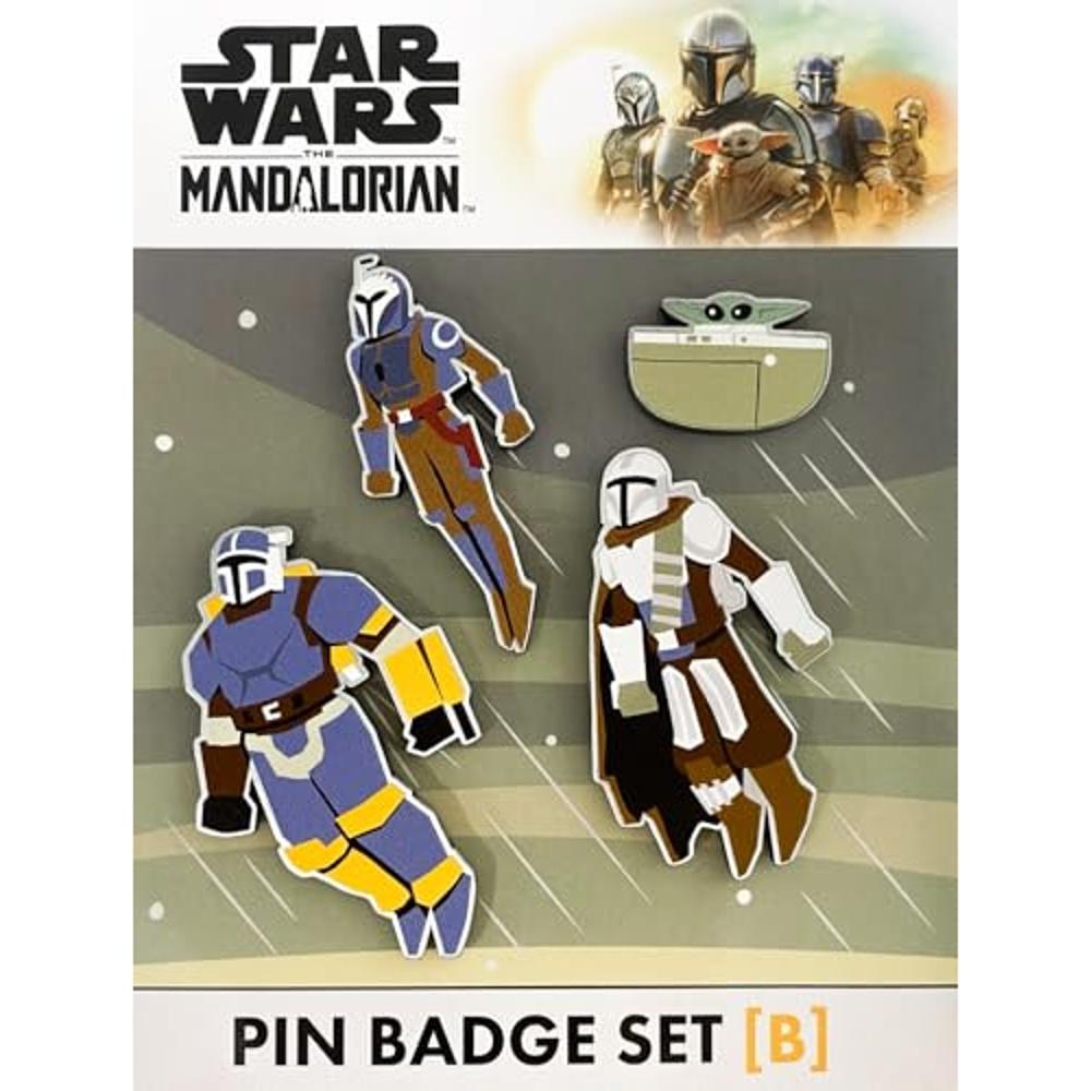 

STAR WARS Mandalorian Pin Badge Set B IBA330