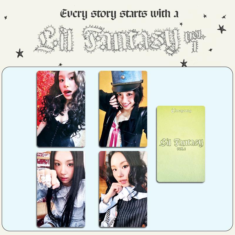 Сон Чэён  LIL FANTASY Vol.1  Карточка из альбома, Открытка, Специальная карточка, Набор счастливых карточек