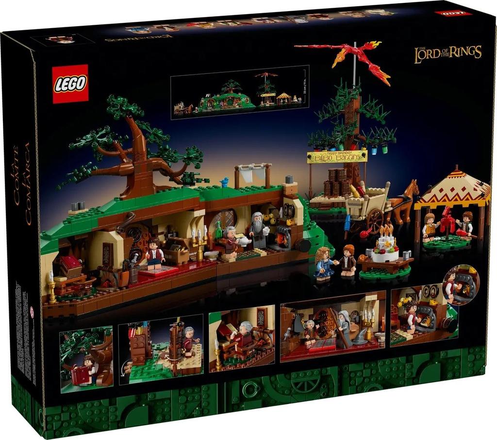 Lego icons 10354 the lord of the rings: the shire