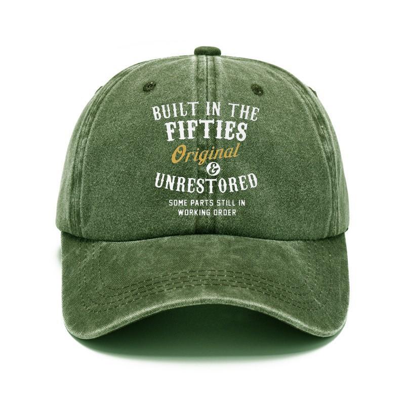 Unisex Baseballkappe Sommer Frühling Sonnenhut Vintage Mode Baseballkappe für Männer Frauen Klassisch Verstellbar Papa Truckerhut