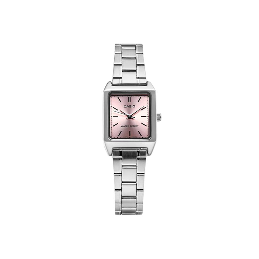 [Casio] LTP-V007D-4EUDF (LTP-V007D-4E) Analog Square Student Women's Metal Watch