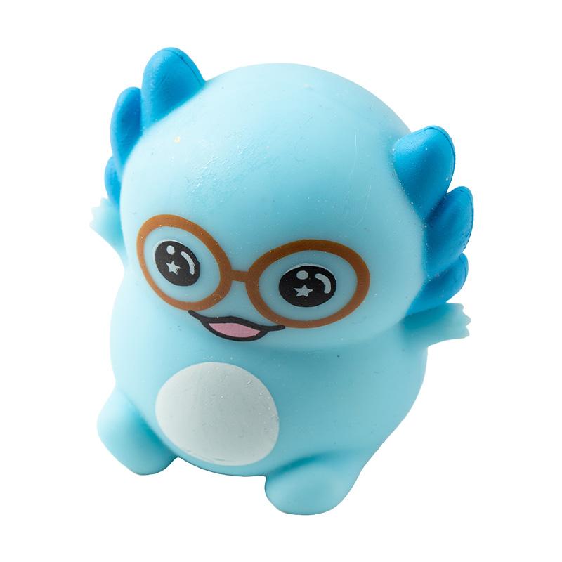 Cute Axolotl Squishy Toy Cartoon Animal Squeeze Slow Rebound Squishy Toy Stress Ball Stress Relief Kids Gift Fun Toy Party Decor
