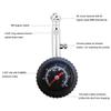 Tire Pressure Gauge 0-60 PSI, Heavy-Duty Chrome Metal Head, Measurement Tool for