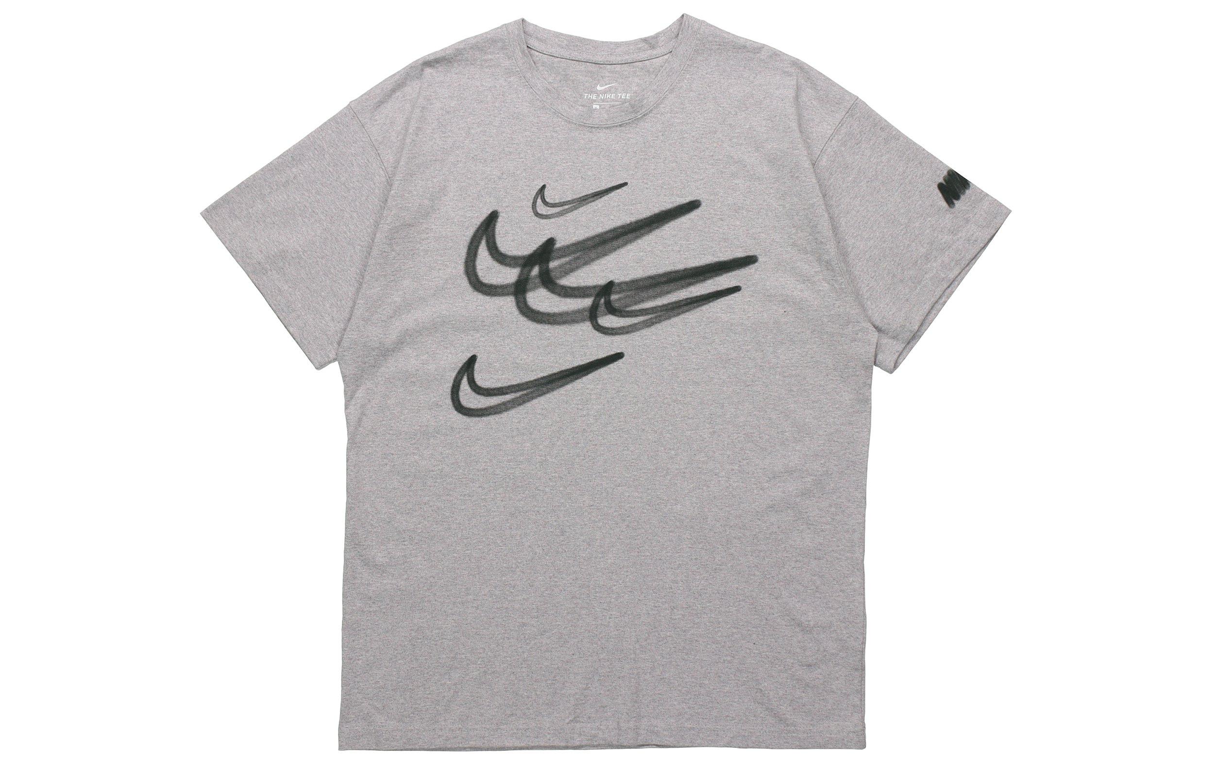 Nike Set in Sleeve T Shirt Men s Light Gray CT7049-902 L