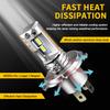 1Pcs  H4 LED 9003 HS1 P43T LED Motorcycle Headlight H4 Hi/low Bulb Motor Headlamp for BMW Yamaha Ktm Exc Harley Touring Suzuki