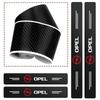 Car Door Sill Pedal Trim Carbon Fiber Sticker Auto Styling For Opel insignia Astra J Antara vectra Vivaro corsa c d zafira b JG4