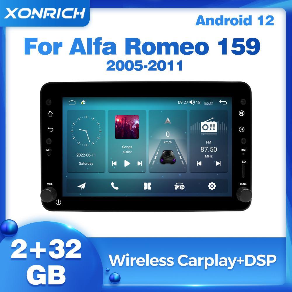 

Alfa Romeo Android Navigation Player with GPS & CarPlay 4 Core 1GB RAM 32GB Storage