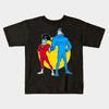 Boys Girls Soft Cotton Graphic Tees Freakazoid N The Tick T-shirt Breathable Daily School Wear Kids T-Shirts