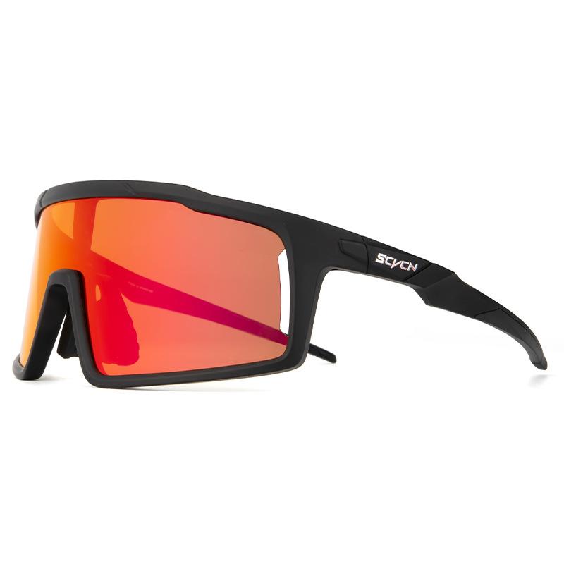 SCVCN Cycling Glasses, Professional Outdoor Sports Bicycle Sunglasses for Men, Windproof and Sandproof Goggles for Women