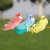 12pcs/set Artificial Foam Feather Simulation Bird Party Crafts Ornament Props Home Garden Wedding Decoration