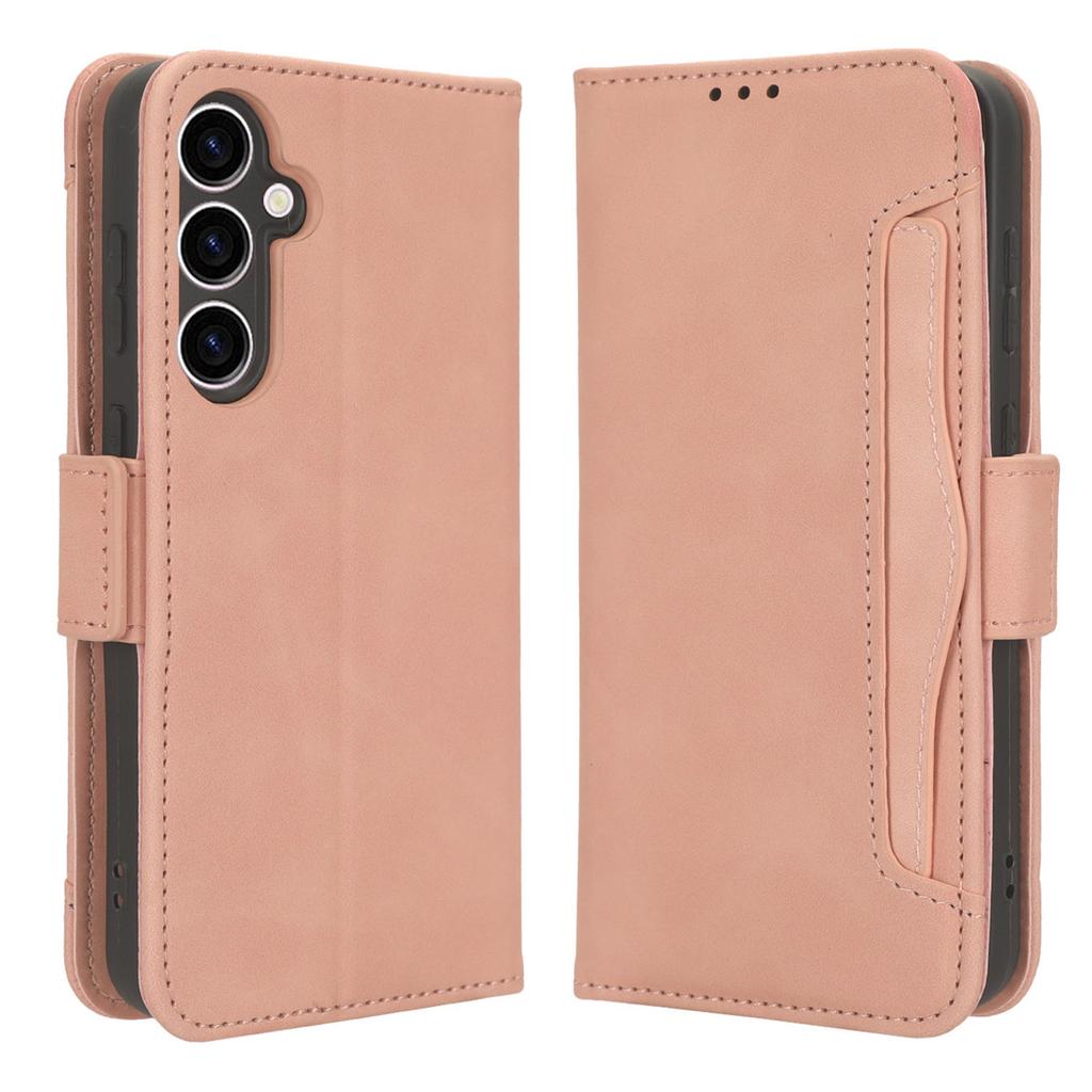 Phone Case with Multiple Card Slots for Samsung Galaxy S23 FE,Stand Wallet Leather Cover