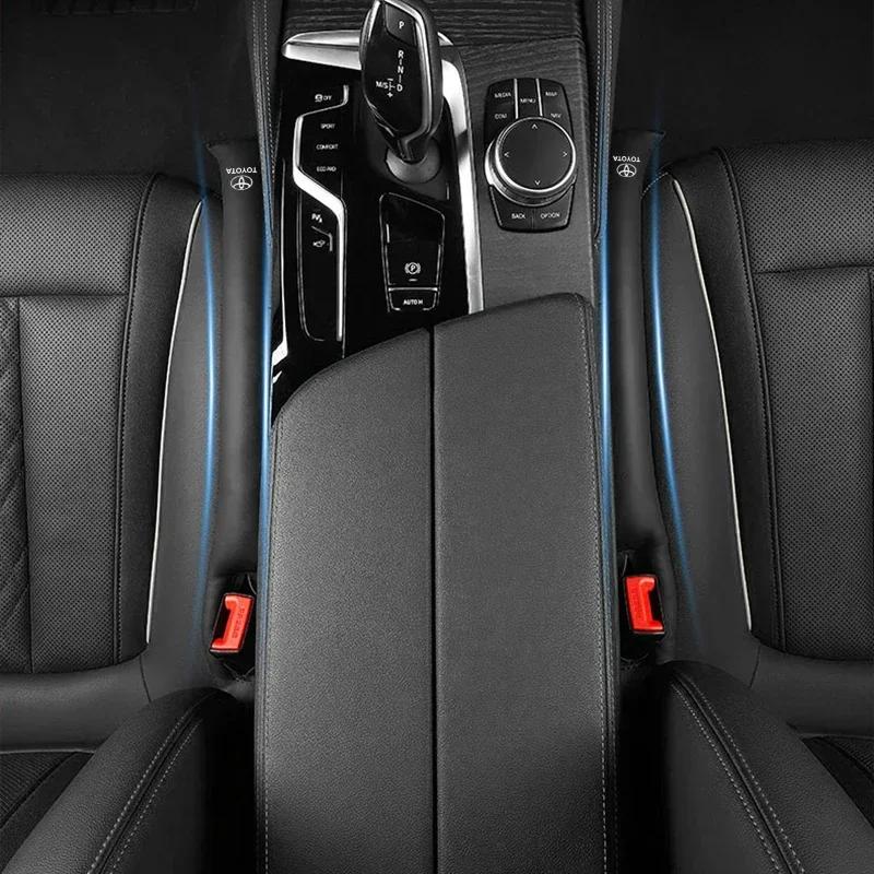 Car Seat Gap Filler Side Seam Plug Strip Leak-proof Filling Strip For Toyota Yaris Hilux Corolla Prius Avensis Emblem Auris Rav4