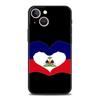 shipping Haiti Flag Phone Case For iPhone 17 16E 15 16 14 13 12 11 Pro Max 7 8 Plus Soft TPU Back Cover