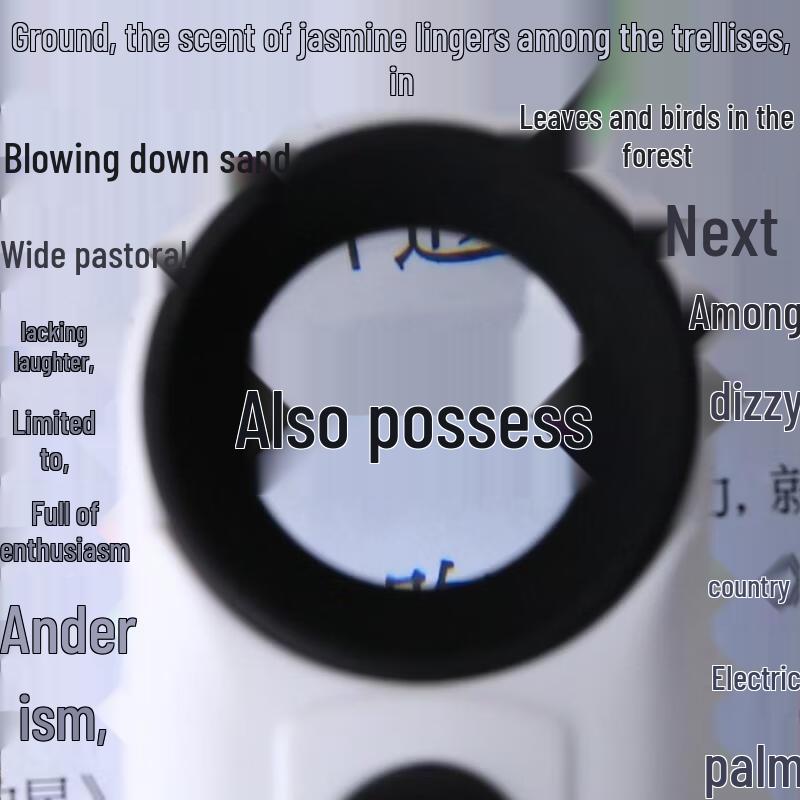 Miflame Handheld Magnifying Glass with Dual LED